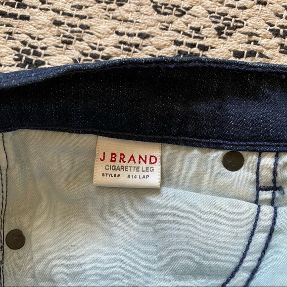 J Brand dark blue jeans - Picture 4 of 9